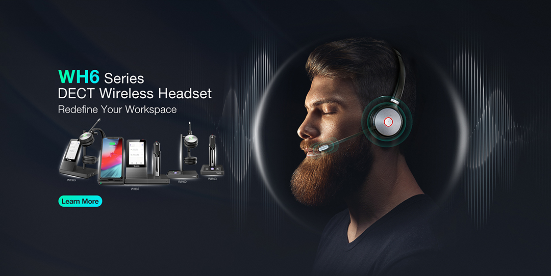 New Yealink WH6 headsets
